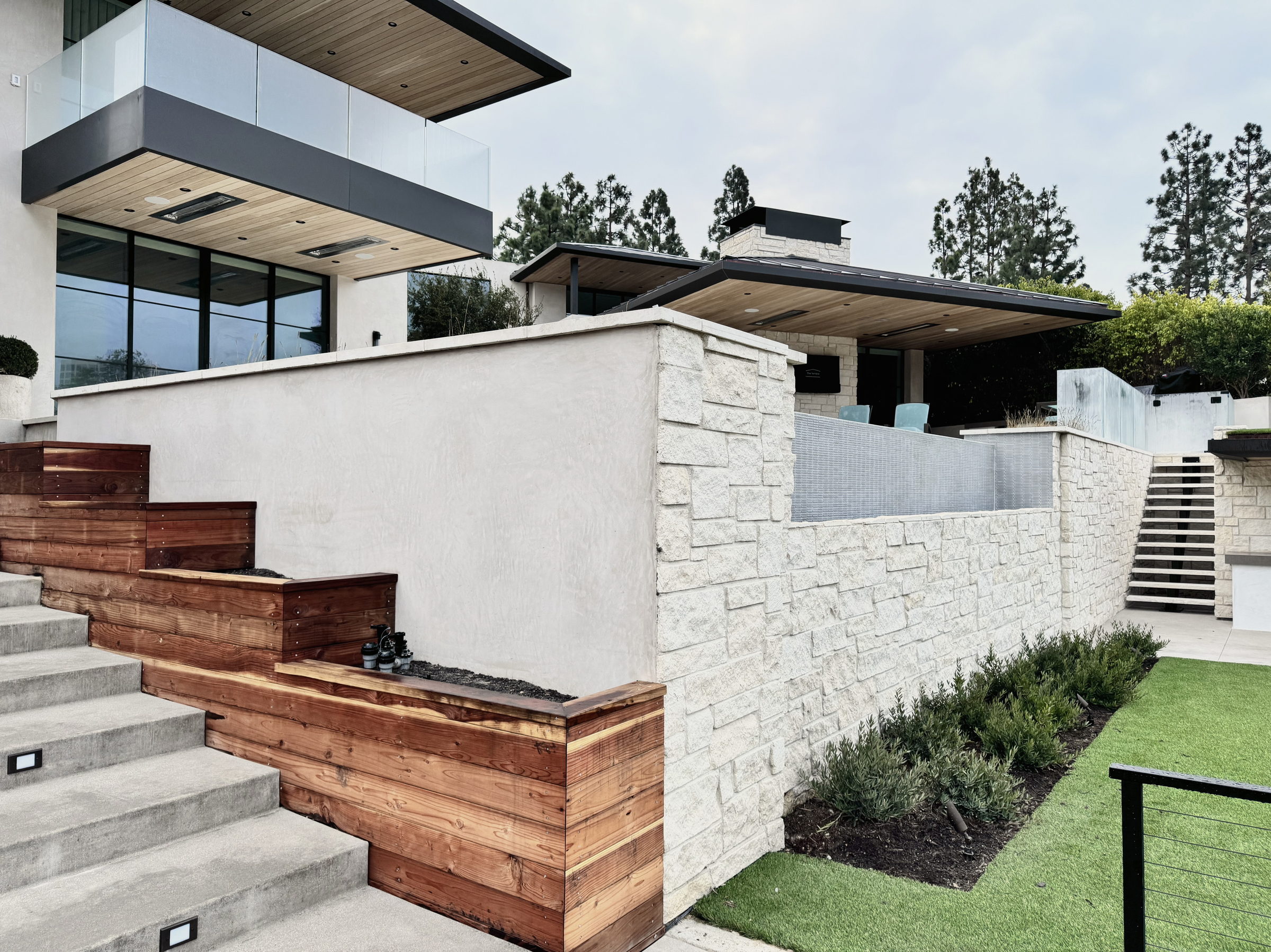 Stone veneer, Orange County