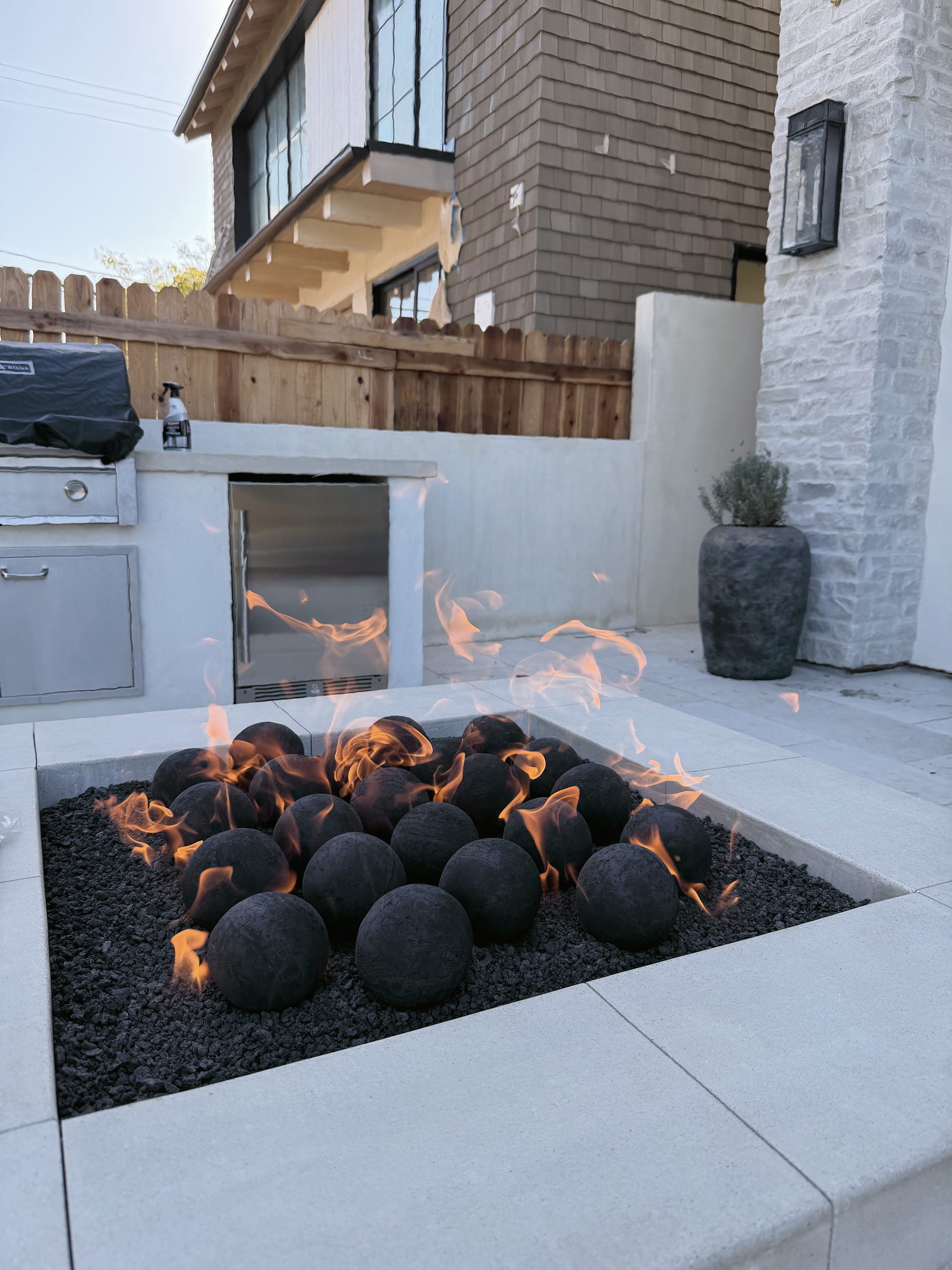 Stone veneer, Orange County
