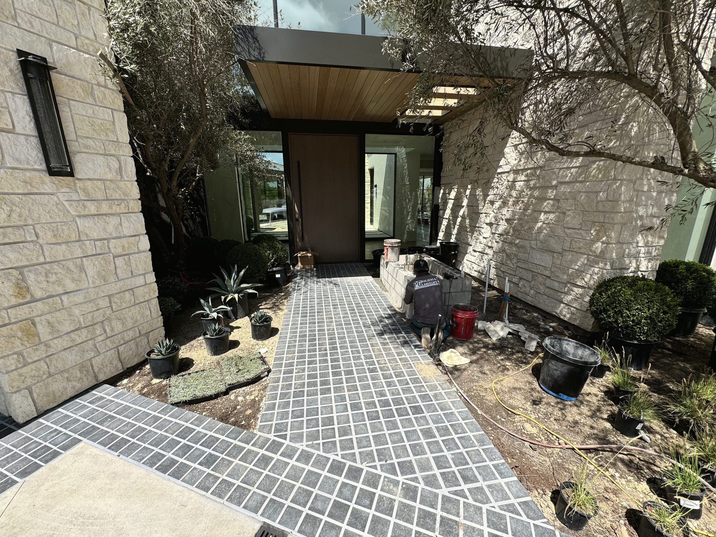 Stone veneer, Orange County