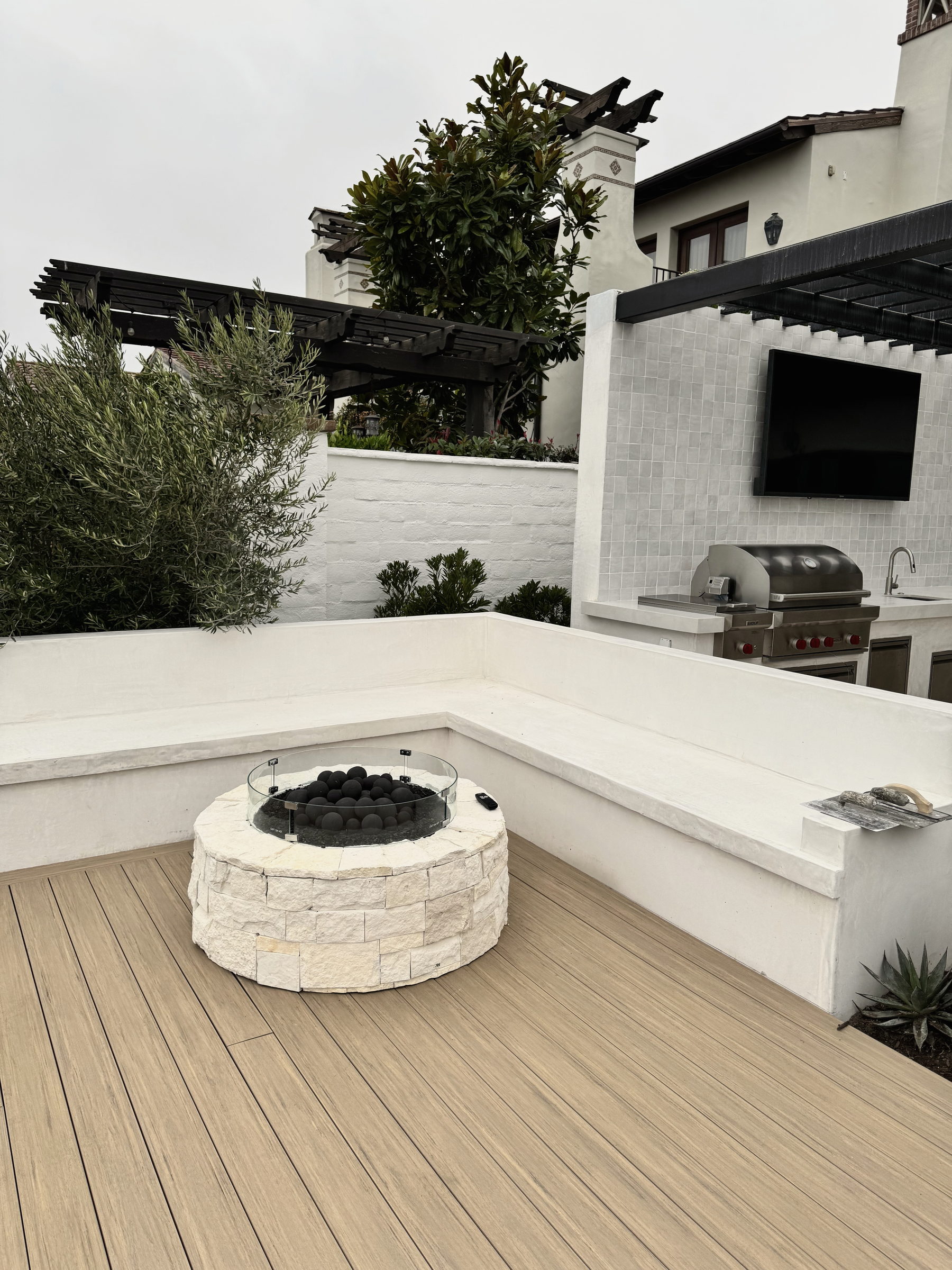 Stone veneer, Orange County