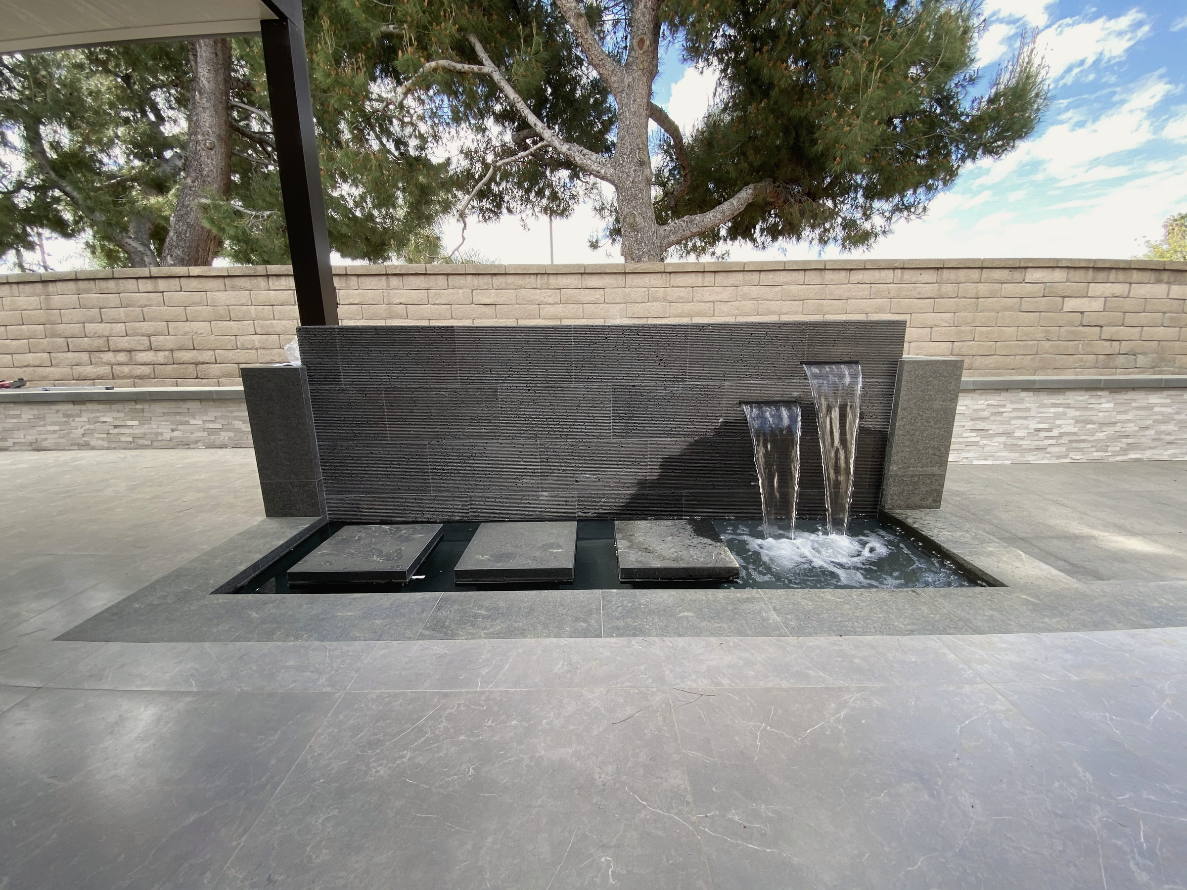 Water feature, Orange County